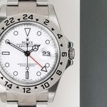 Rolex Explorer II 16570 (2011) - 40mm Staal (5/8)