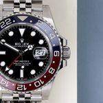 Rolex GMT-Master II 126710BLRO (2022) - Zwart wijzerplaat 40mm Staal (4/8)