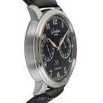 Glashütte Original Senator Observer 100-14-07-02-30 (2015) - Zwart wijzerplaat 44mm Staal (6/8)