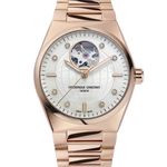 Frederique Constant Ladies Automatic Heart Beat FC-310MPWD2NH4B (2024) - White dial Steel case (1/1)