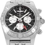 Breitling Chronomat 44 GMT AB0420 (2016) - Black dial 44 mm Steel case (2/5)