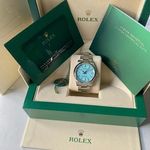 Rolex Oyster Perpetual 36 126000 (2022) - Blue dial 36 mm Steel case (3/8)