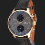 IWC Portuguese Chronograph IW371610 (2023) - Grijs wijzerplaat 41mm Roodgoud (1/8)