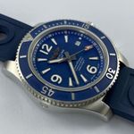 Breitling Superocean 44 A17367 (Onbekend (willekeurig serienummer)) - Blauw wijzerplaat 44mm Staal (3/6)