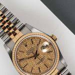 Rolex Datejust 36 16233 (1990) - Champagne dial 36 mm Gold/Steel case (2/7)
