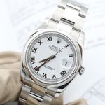 Rolex Datejust 36 116200 (Unknown (random serial)) - White dial 36 mm Steel case (5/8)