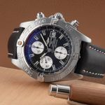 Breitling Galactic 44 A13364 (2011) - Black dial 44 mm Steel case (2/8)