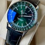 Breitling Navitimer A17329371L1P1 (2024) - Groen wijzerplaat 41mm Staal (3/7)