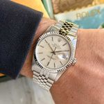 Rolex Datejust 36 16234 (1993) - Zilver wijzerplaat 36mm Staal (4/8)