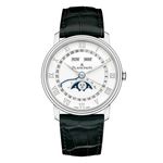 Blancpain Villeret Quantième Complet 6654A-1127-55B (2024) - White dial 41 mm Steel case (1/1)