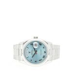 Rolex Day-Date 36 118206 (2010) - Blauw wijzerplaat 36mm Platina (7/8)