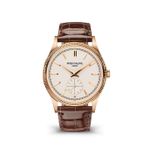 Patek Philippe Calatrava 6119R-001 (2025) - Zilver wijzerplaat 39mm Roségoud (1/1)