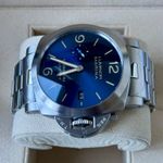 Panerai Luminor Marina Automatic PAM01058 (2020) - Blue dial 44 mm Steel case (4/7)