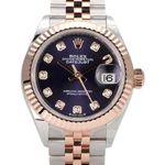 Rolex Lady-Datejust 279171 (2024) - Purple dial 28 mm Steel case (1/8)