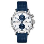 IWC Portuguese Chronograph IW371620 (2023) - White dial 41 mm Steel case (3/3)