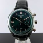 TAG Heuer Carrera CBS2211.FC6545 (2024) - Groen wijzerplaat 39mm Staal (1/8)