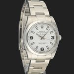 Rolex Oyster Perpetual 34 114200 (2012) - White dial 34 mm Steel case (4/8)