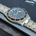 Rolex GMT-Master II 16713 (1999) - Zwart wijzerplaat 40mm Goud/Staal (7/8)