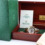 Rolex Daytona 16523 (2000) - Wit wijzerplaat 40mm Goud/Staal (2/2)