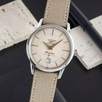 Longines Flagship L4.795.4.78.2 (Unknown (random serial)) - Silver dial 39 mm Steel case (3/8)