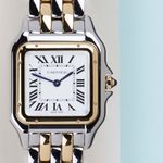 Cartier Panthère W2PN0019 (2025) - White dial 37 mm Gold/Steel case (4/7)