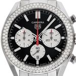 TAG Heuer Carrera CBN2A12.BA0643 (2025) - Black dial 44 mm Steel case (1/7)