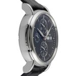 IWC Portofino Chronograph IW378303 (2010) - Black dial 41 mm Steel case (7/8)