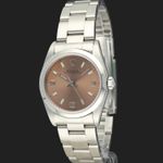 Rolex Oyster Perpetual 31 77080 (2000) - Roze wijzerplaat 31mm Staal (1/8)