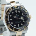 Rolex GMT-Master II 116713LN (2011) - Zwart wijzerplaat 40mm Goud/Staal (3/8)