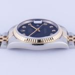 Rolex Datejust 36 16233 (2000) - Zwart wijzerplaat 36mm Goud/Staal (5/8)