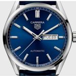 TAG Heuer Carrera Calibre 5 WBN2012.FC6502 (2024) - Blue dial 41 mm Steel case (1/1)