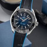 Omega Seamaster Planet Ocean 215.32.46.21.03.001 (Onbekend (willekeurig serienummer)) - Blauw wijzerplaat 46mm Staal (1/8)