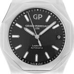 Girard-Perregaux Laureato 81010-11-634-11A (2025) - Black dial 43 mm Steel case (1/7)