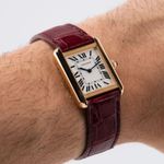 Cartier Tank Solo W5200024 (Onbekend (willekeurig serienummer)) - Zilver wijzerplaat 31mm Roségoud (6/7)