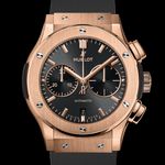Hublot Classic Fusion Chronograph 541.OX.7080.RX (2022) - Grey dial 42 mm Rose Gold case (1/1)