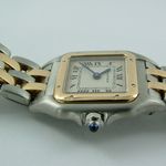 Cartier Panthère - (1993) - White dial 22 mm Gold/Steel case (3/6)