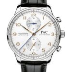 IWC Portuguese Chronograph IW371604 (2026) - Silver dial 41 mm Steel case (1/1)