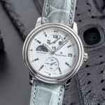 Blancpain Léman 2160-1127-53 (2005) - White dial 39 mm Steel case (3/8)