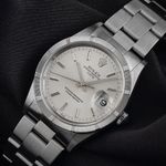 Rolex Oyster Perpetual Date 15210 (2002) - Silver dial 34 mm Steel case (3/8)