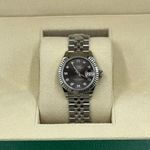 Rolex Lady-Datejust 279174 (2024) - Grey dial 28 mm Steel case (5/8)