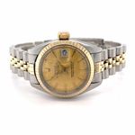 Rolex Lady-Datejust 6917 (1980) - Champagne dial 26 mm Gold/Steel case (1/8)