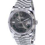 Rolex Datejust 36 126234 (2022) - Grey dial 36 mm Steel case (1/8)