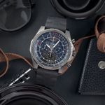 Breitling Bentley 6.75 M44364 (2014) - Zwart wijzerplaat 49mm Staal (1/8)