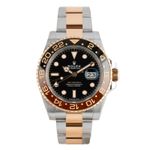 Rolex GMT-Master II 126711CHNR (2024) - Black dial 40 mm Gold/Steel case (1/5)