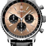 Breitling Navitimer 1 B01 Chronograph AB0138241K1P1 (2026) - Rood wijzerplaat 43mm Staal (1/1)