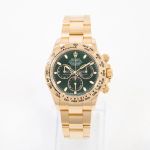 Rolex Daytona 116508 (2023) - Green dial 40 mm Yellow Gold case (3/8)