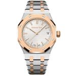 Audemars Piguet Royal Oak Selfwinding 15550SR.OO.1356SR.02 (2023) - Zilver wijzerplaat 37mm Goud/Staal (1/6)