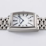 Gérald Genta Solo SS0.M10 (2000) - Pearl dial 37 mm Steel case (5/6)