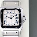 Cartier Santos Galbée 1564 (1999) - 29mm Staal (5/8)