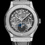 Hublot Classic Fusion Aerofusion 547.NX.0170.LR (2024) - Transparent dial 42 mm Titanium case (1/1)